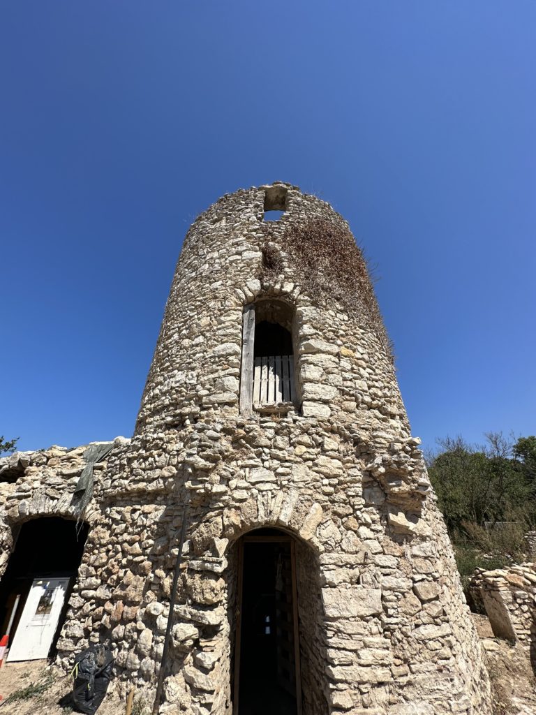 Restauration du Moulin de la Coquillade 